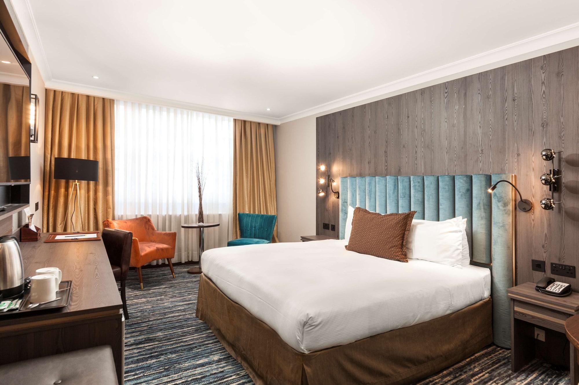 Courthouse Hotel Londýn Exteriér fotografie A bedroom at the hotel